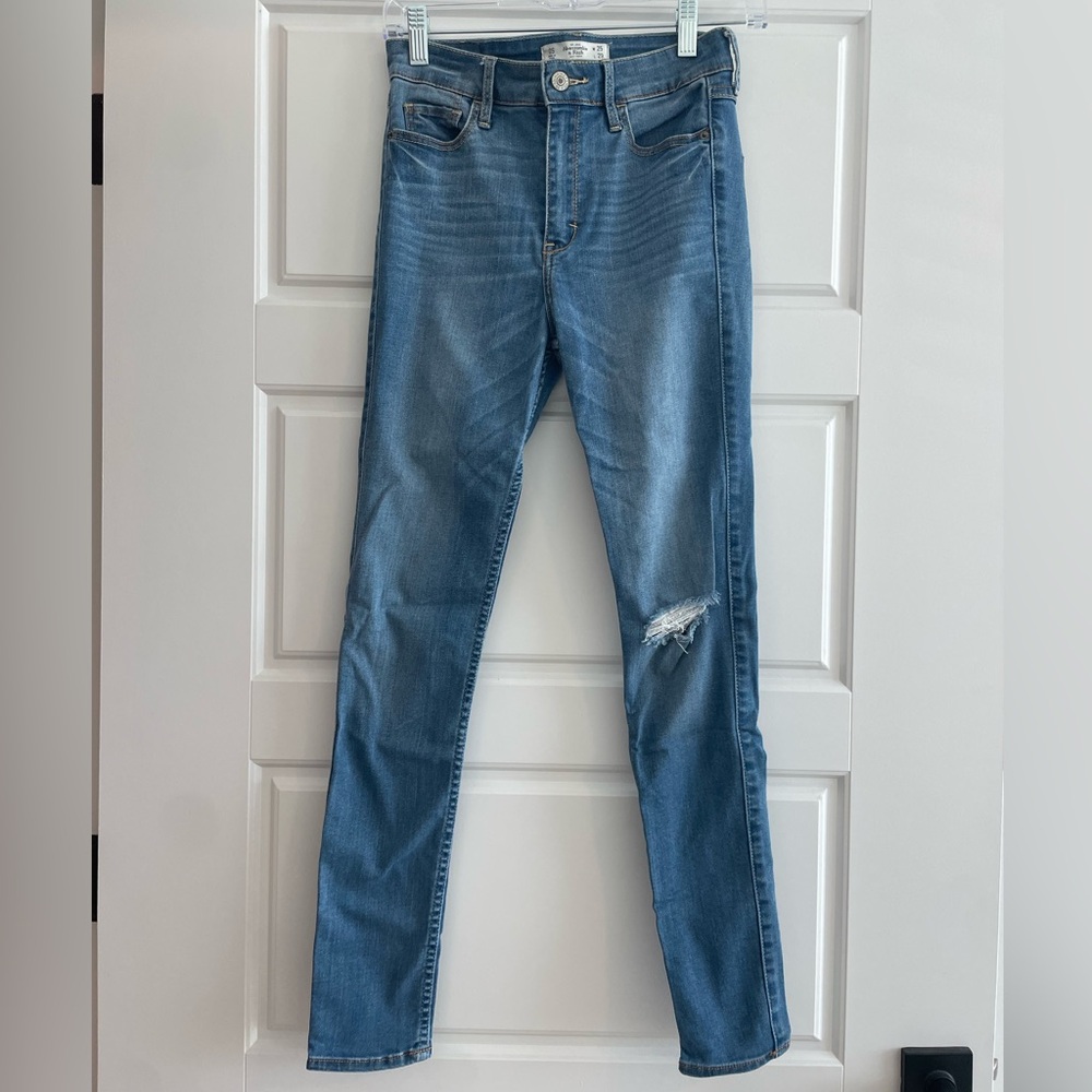 High-Rise Skinny Jeans